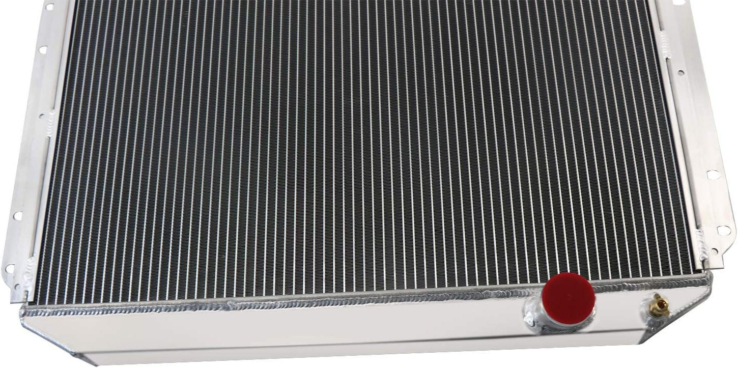 Full Aluminum 4 Row Radiator for Ford F100 F250 F350 Pickup Truck S721