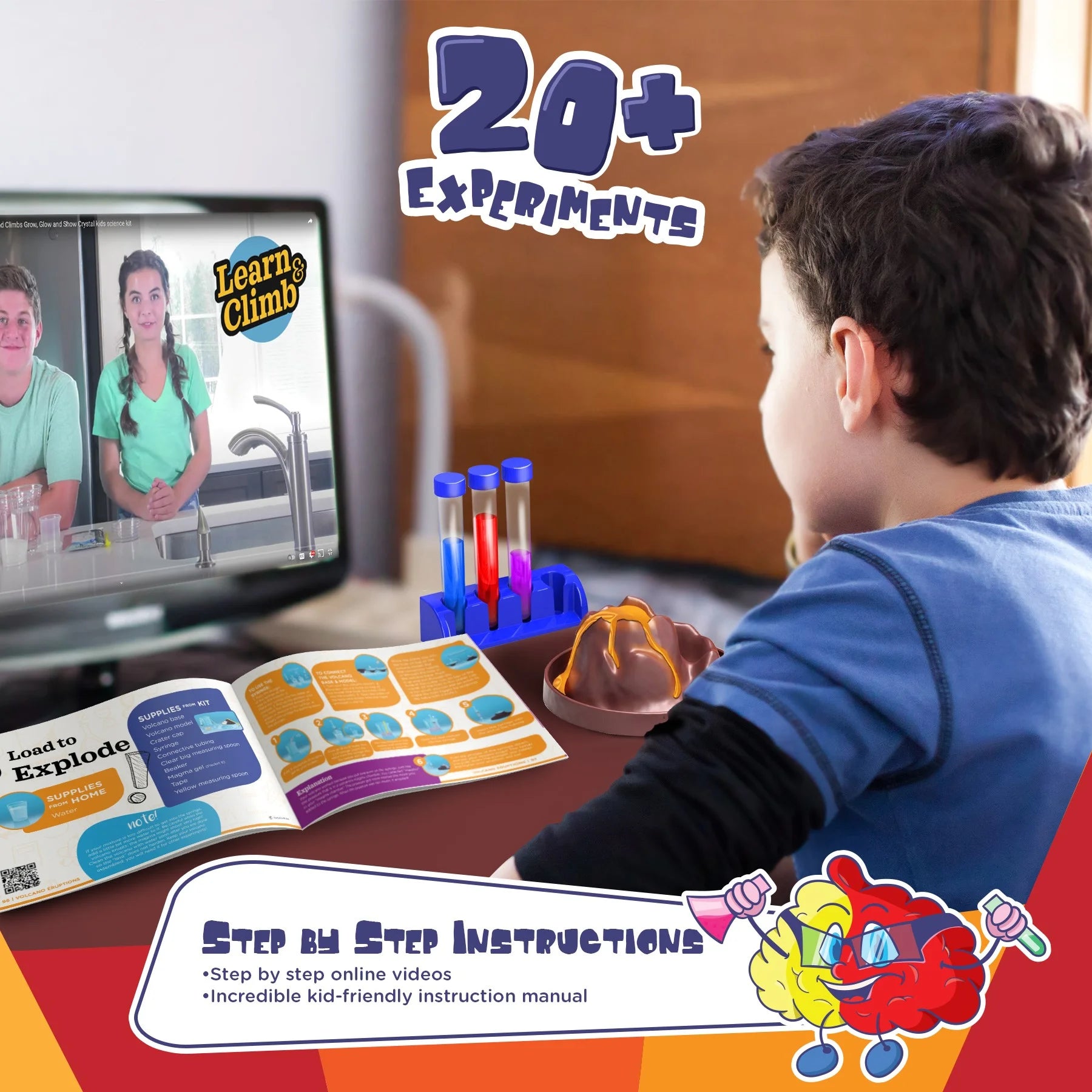 Science Kit for Kids, 21 Science Experiments R281