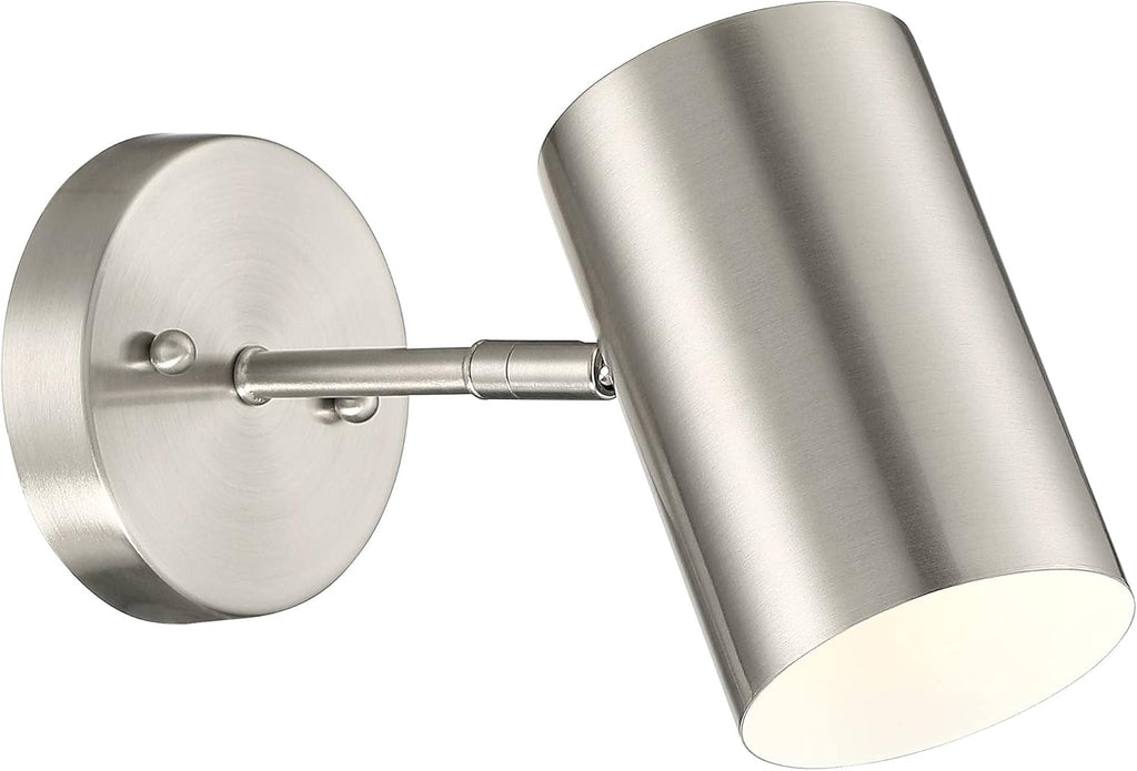 Brushed Nickel Metal Wall Mounted Lamp Light Fixture K4415