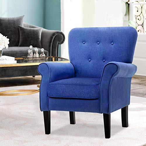 Mid Century Button Tufted Arm Chair Z725177