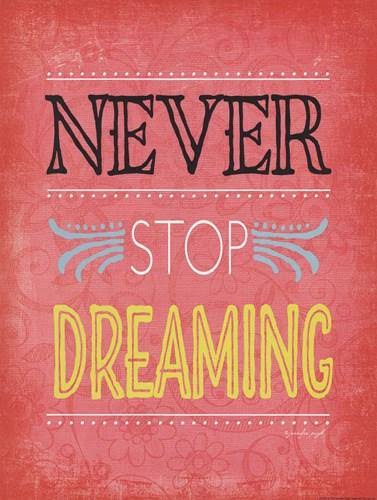 Never Stop Dreaming Canvas E83889
