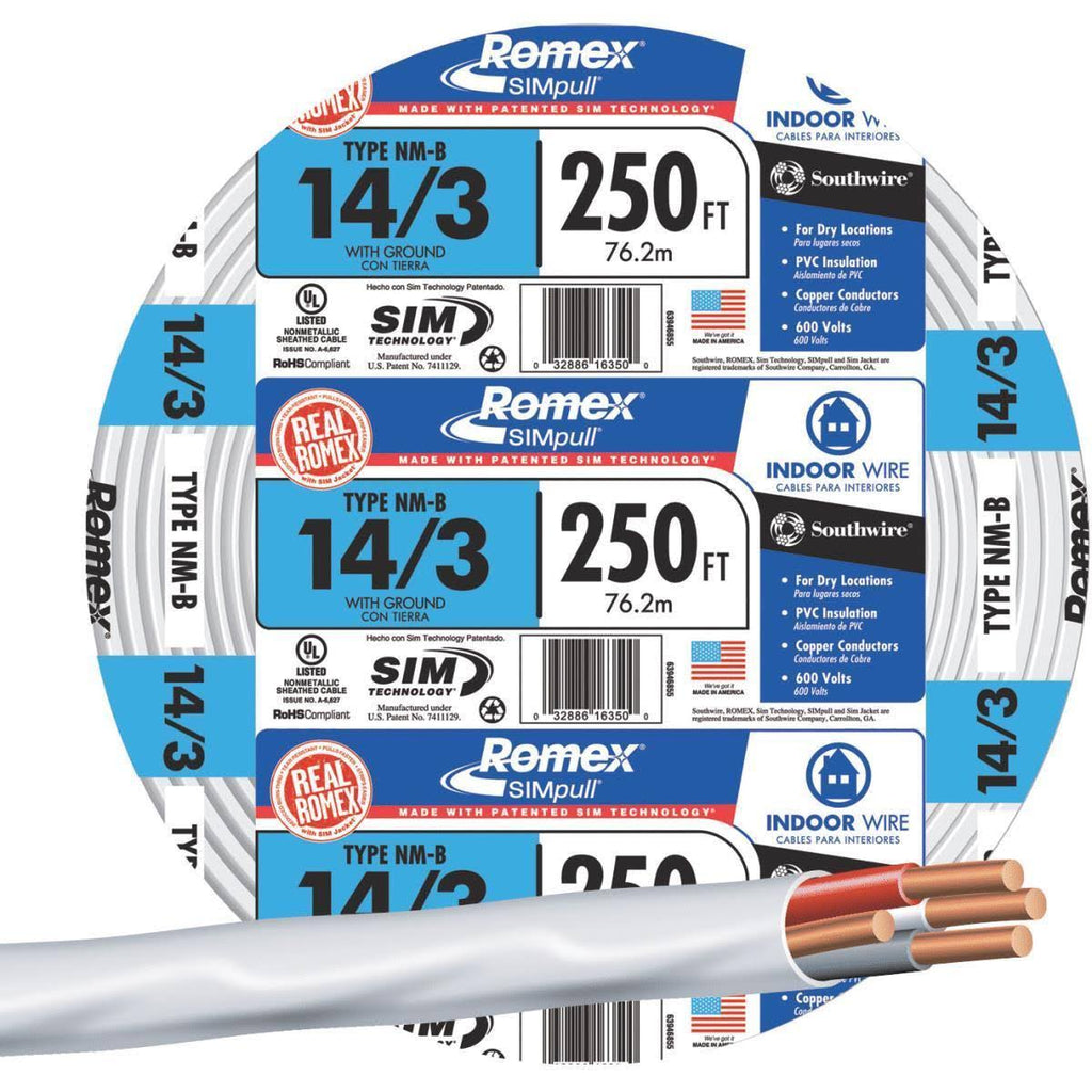 14/3 Nm-b Indoor Electrical Copper Wire S9657