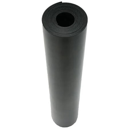 Black 1/4 in. x 36 in. x 240 in. SBR Rubber Sheet E194169