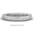 Platinum 950 Pave Eternity Ring M4501