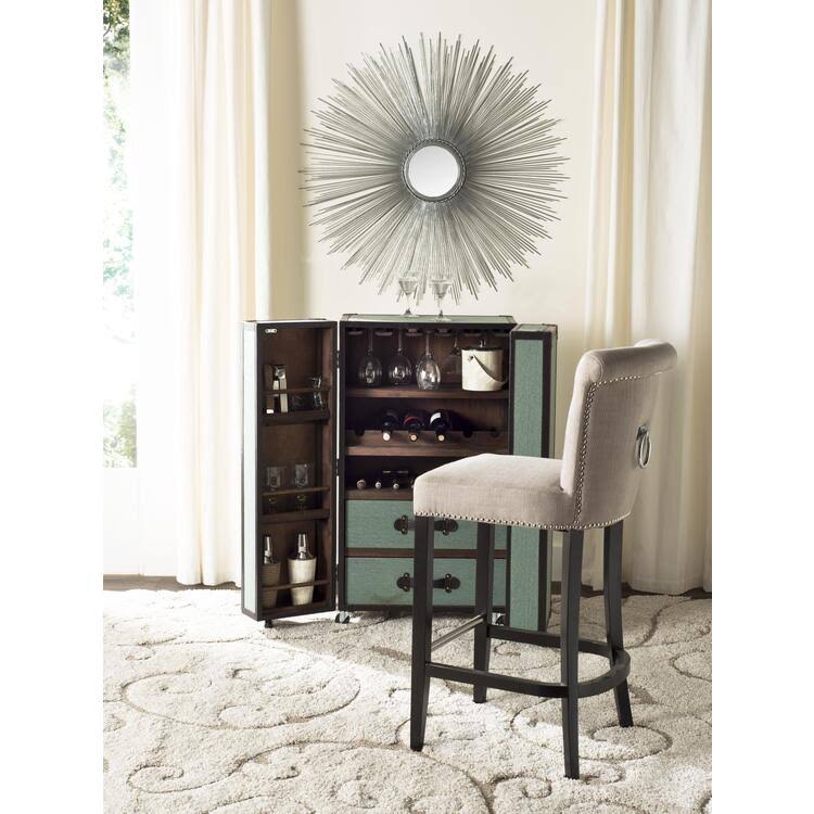 Charcoal Ring Bar Stool M389391