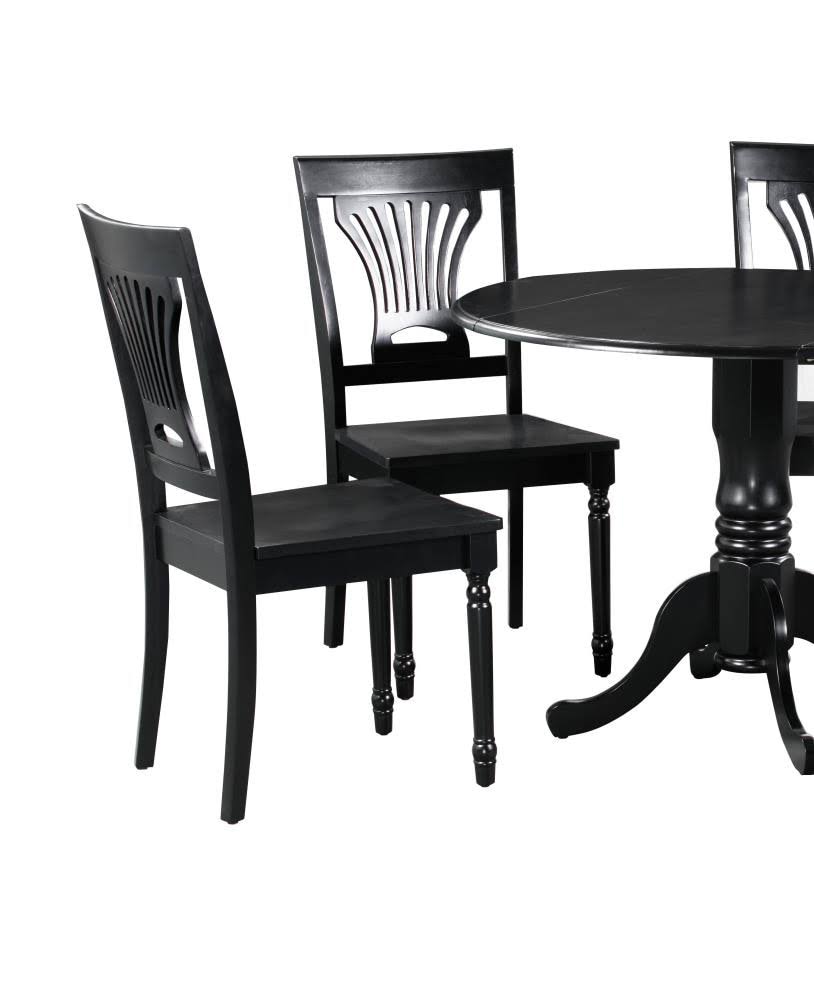 Black Contemporary Side Chair R44936