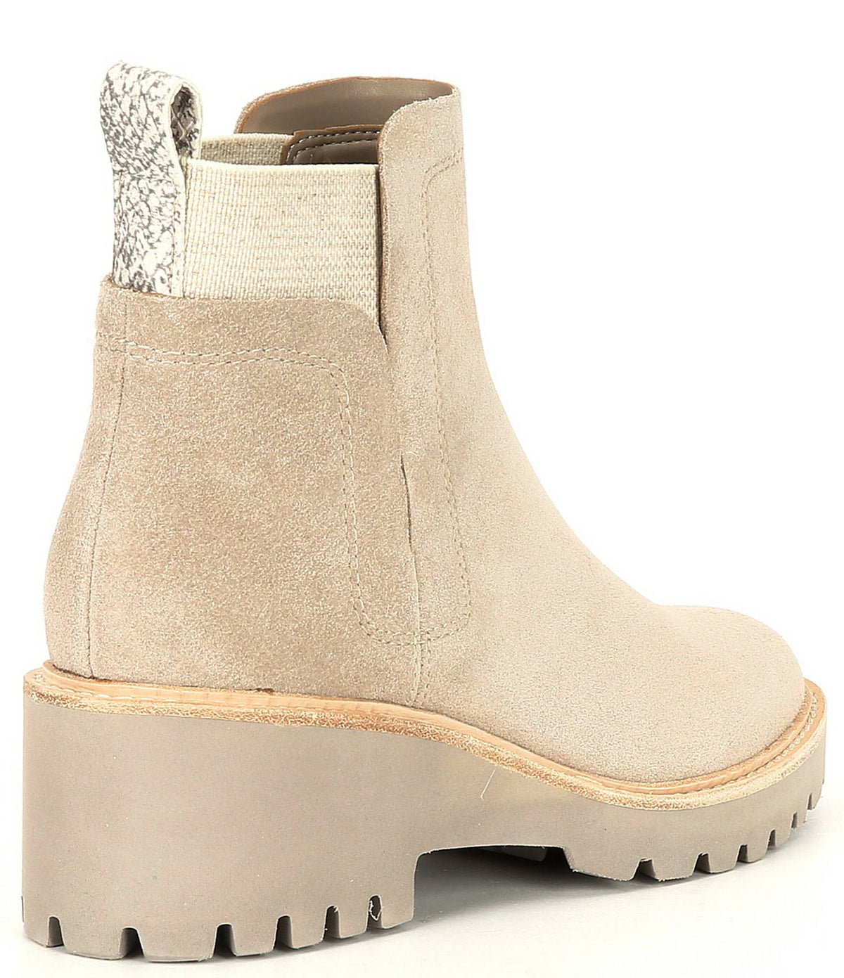 Almond Suede 8 Boots O4984