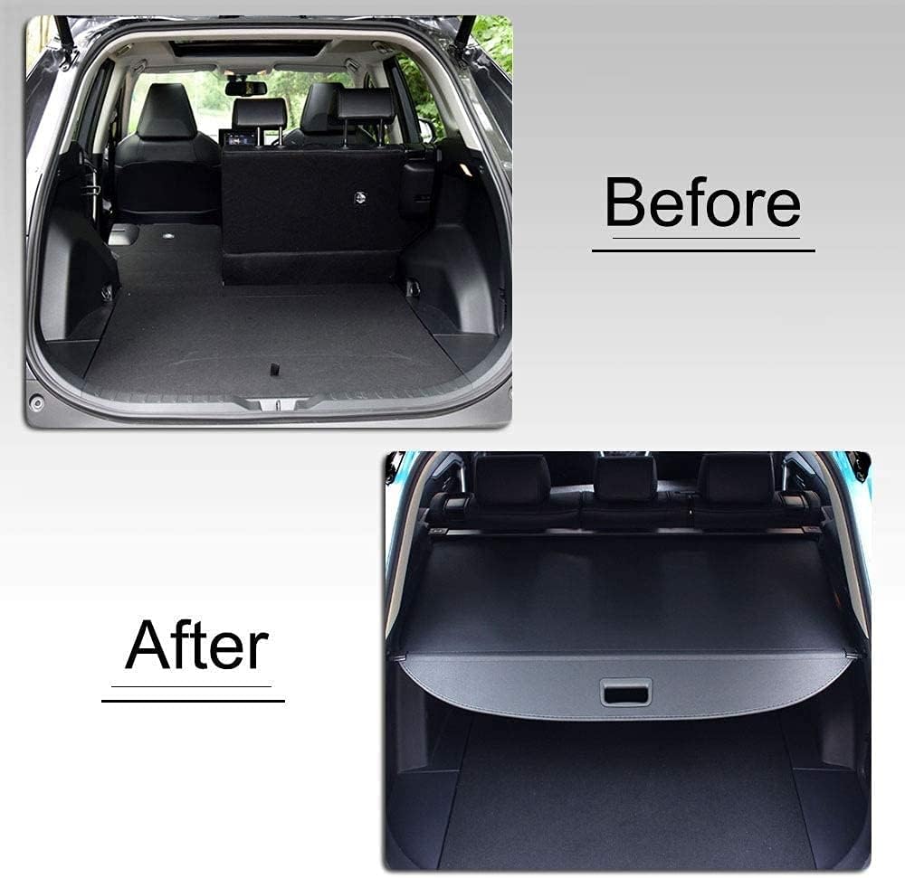 Black Retractable Cargo Cover Pack of 2 S61265
