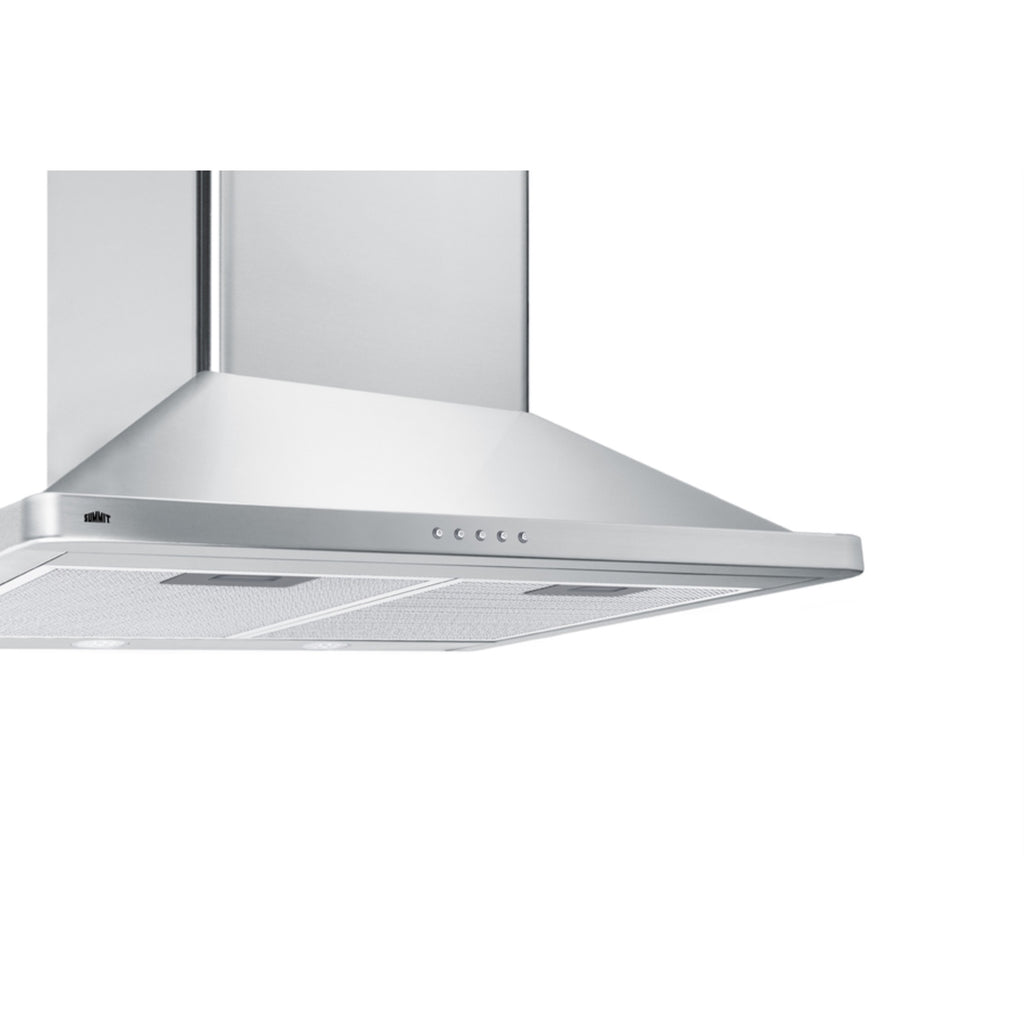24" Wide Stainless Steel Wall-Mount Range Hood D374596
