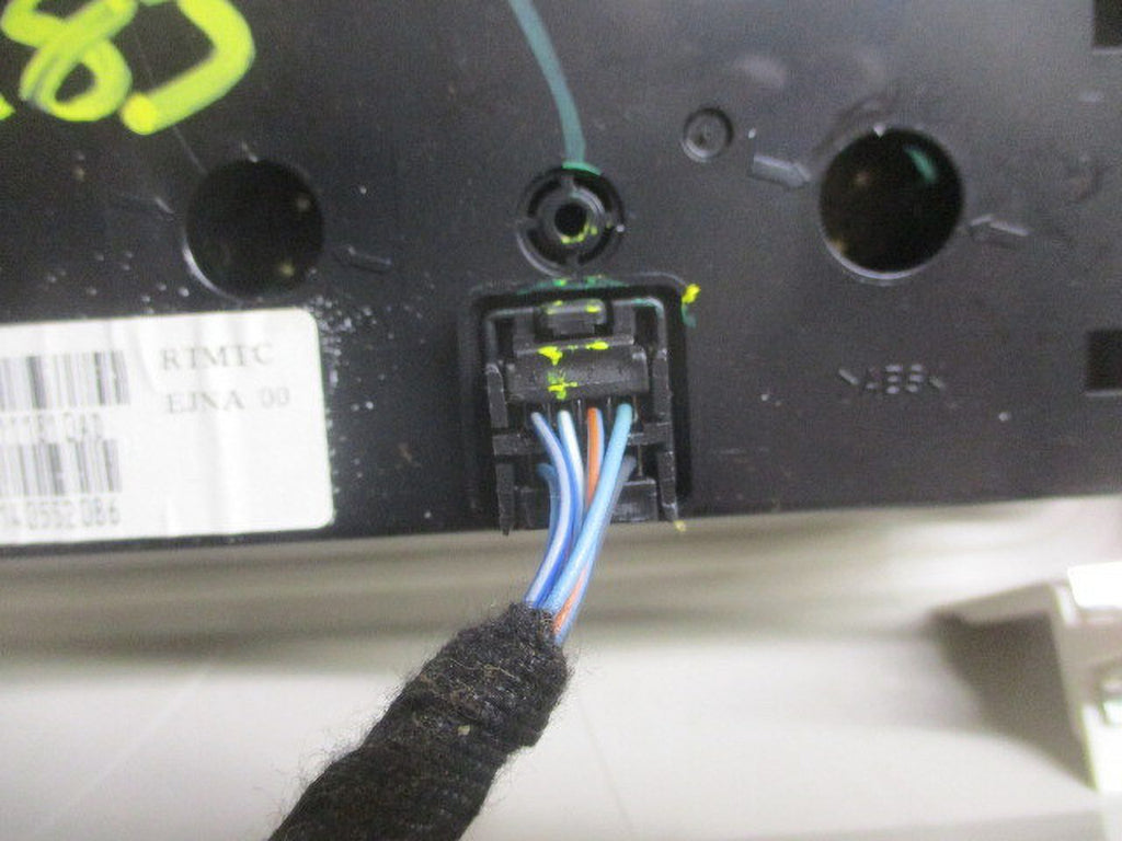 Rear Roof Manual Climate Temperature Control P41097