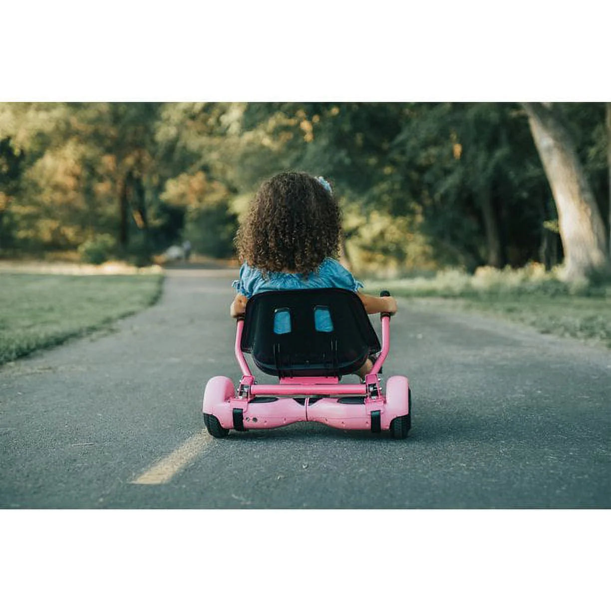 Blue Hoverboard Go Kart Attachment X403931