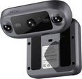 Dark Grey Wireless Over-The-Door Smart Security Camera with 1080p HD Video F12434
