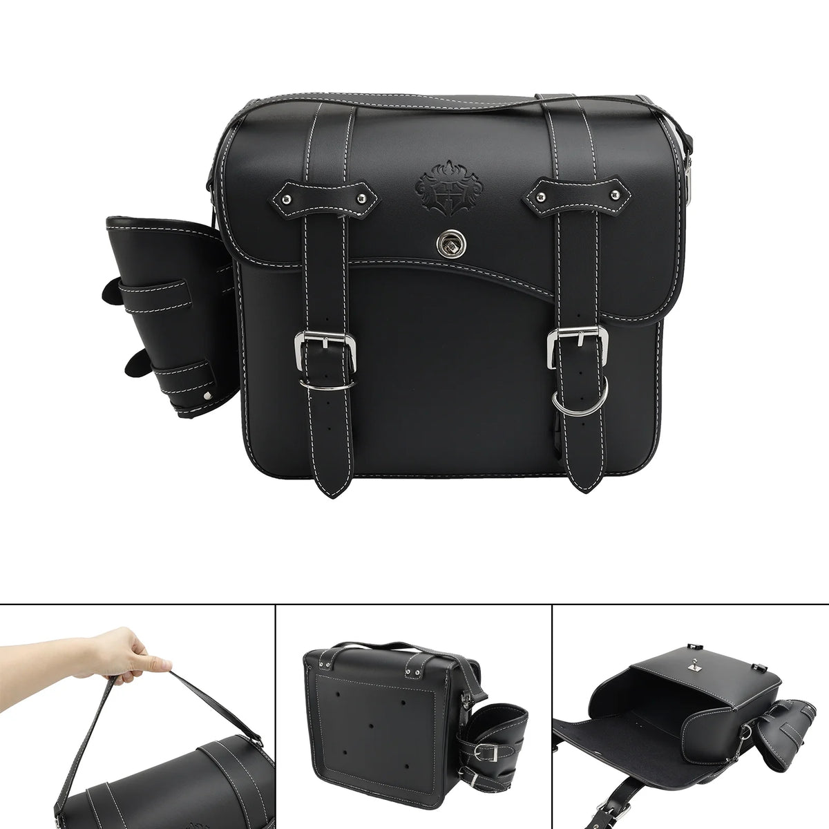 Side Saddlebag Tool Bag Luggage Pouch Storage M-Size R230