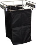 Satin Nickel 14x22 Pullout Hamper I71259