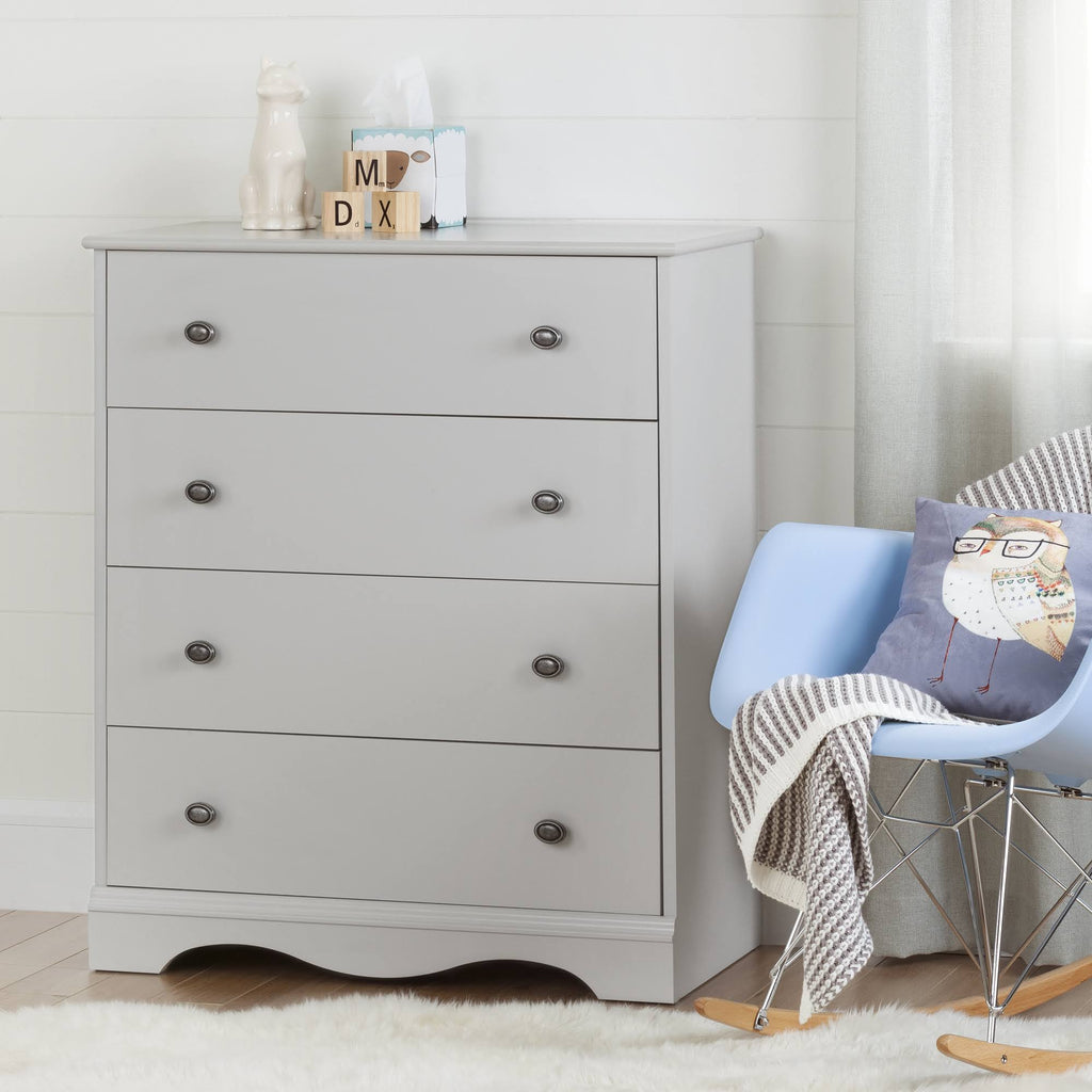 4 Drawer Chest Soft Gray T273