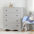 4 Drawer Chest Soft Gray T273