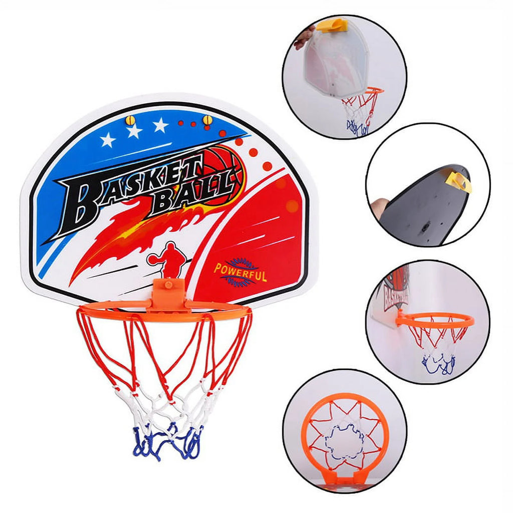 Mini Inflatable Basketball Hoop Toy with Ball Pump X809