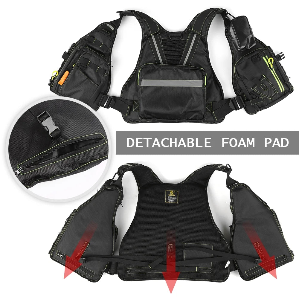 Fishing Floatation Vest Waistcoat Q387