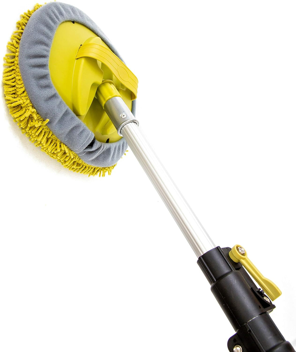 Wall Duster with Telescoping Pole and Chenille Microfiber Cleaning Head I5112