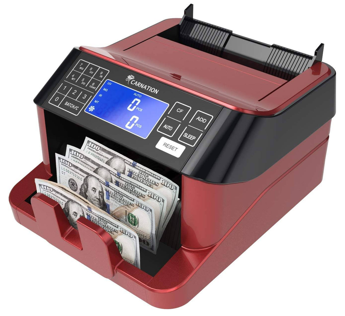 Cash Counter with Counterfeit Bill Detection T674