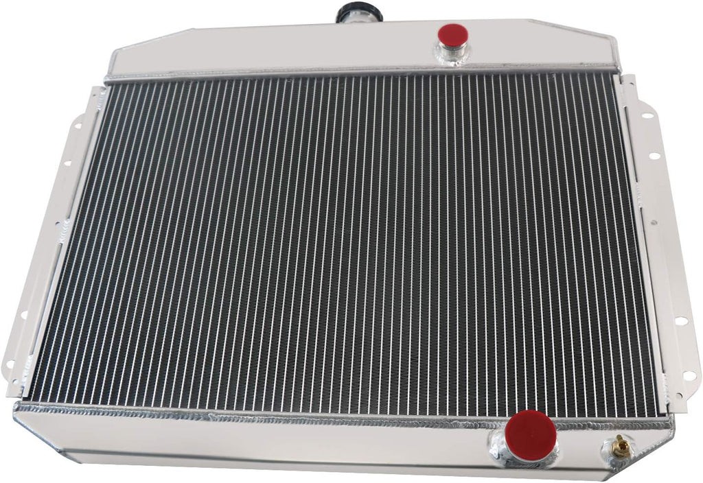 Full Aluminum 4 Row Radiator for Ford F100 F250 F350 Pickup Truck S721