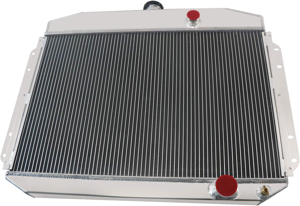 Full Aluminum 4 Row Radiator for Ford F100 F250 F350 Pickup Truck S721
