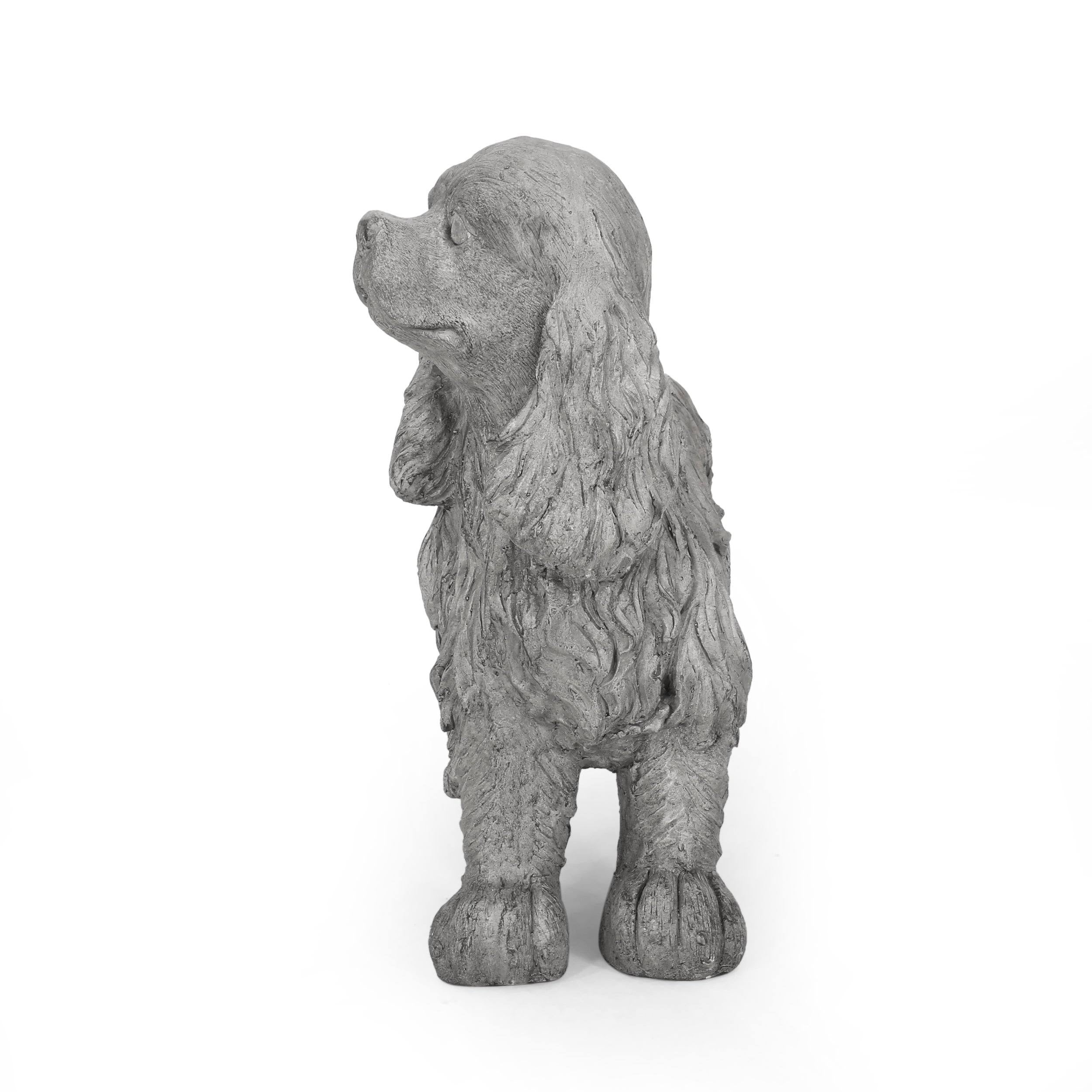 Gray Dog Bench E159