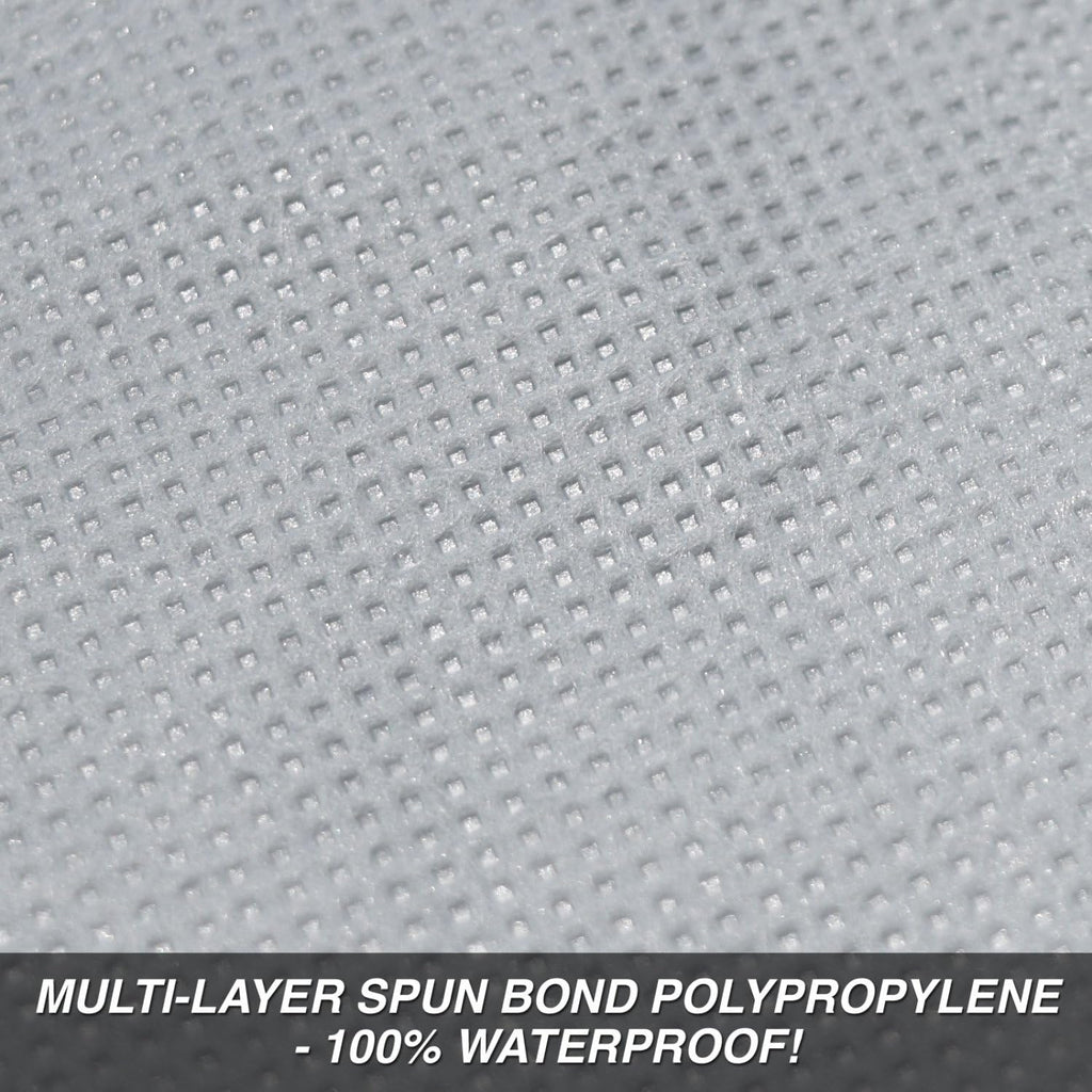 Gray Water-Resistant Car Cover K739