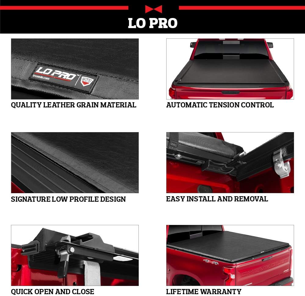Soft Roll Up Truck Bed Tonneau Cover T33838