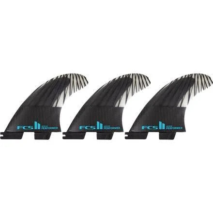 FCS II Performer PC Carbon Tri Fin Set O299