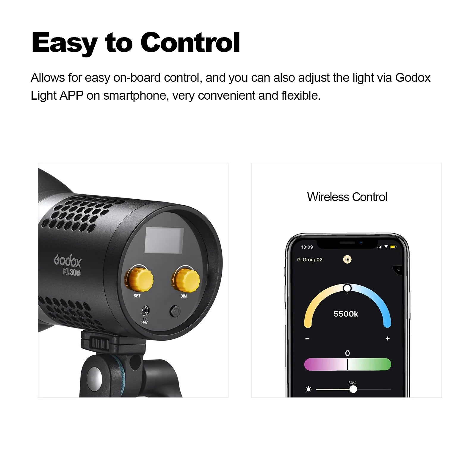 Portable Studio LED Video Light Kit F382