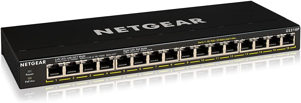5-Port Gigabit Ethernet Unmanaged PoE Switch with 4 x PoE+ @ 83W Q5298