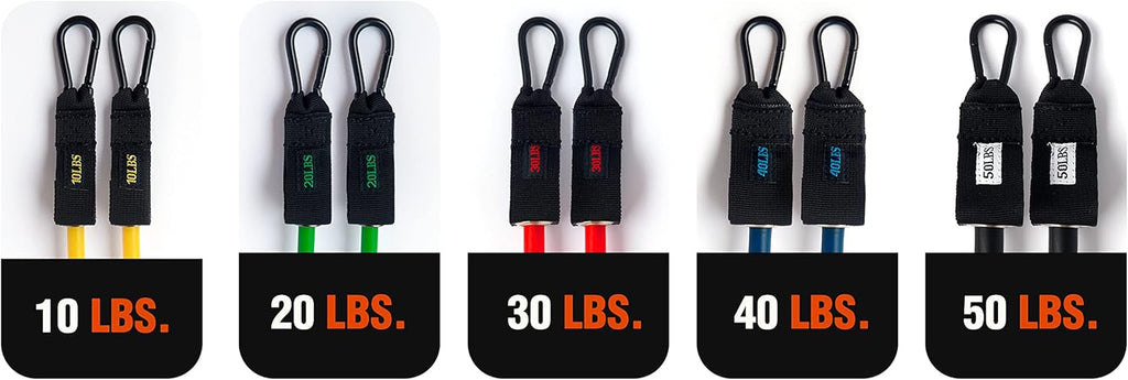 Vertical Jump Resistance Bands Pack of 2 U735