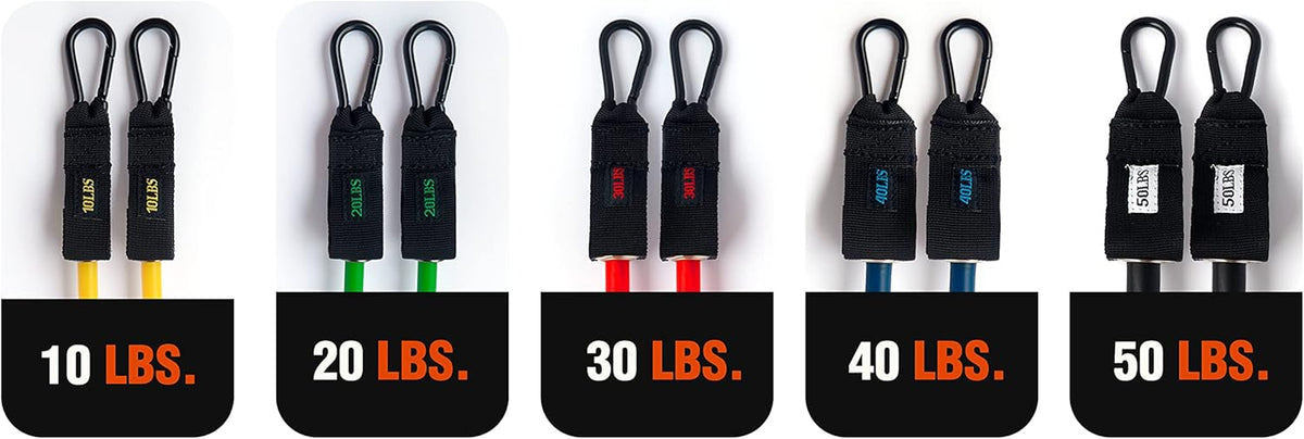 Vertical Jump Resistance Bands Pack of 2 U735
