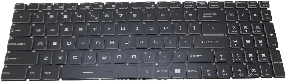 Laptop Keyboard with Traditional Chinese Crystal Keycap O9266