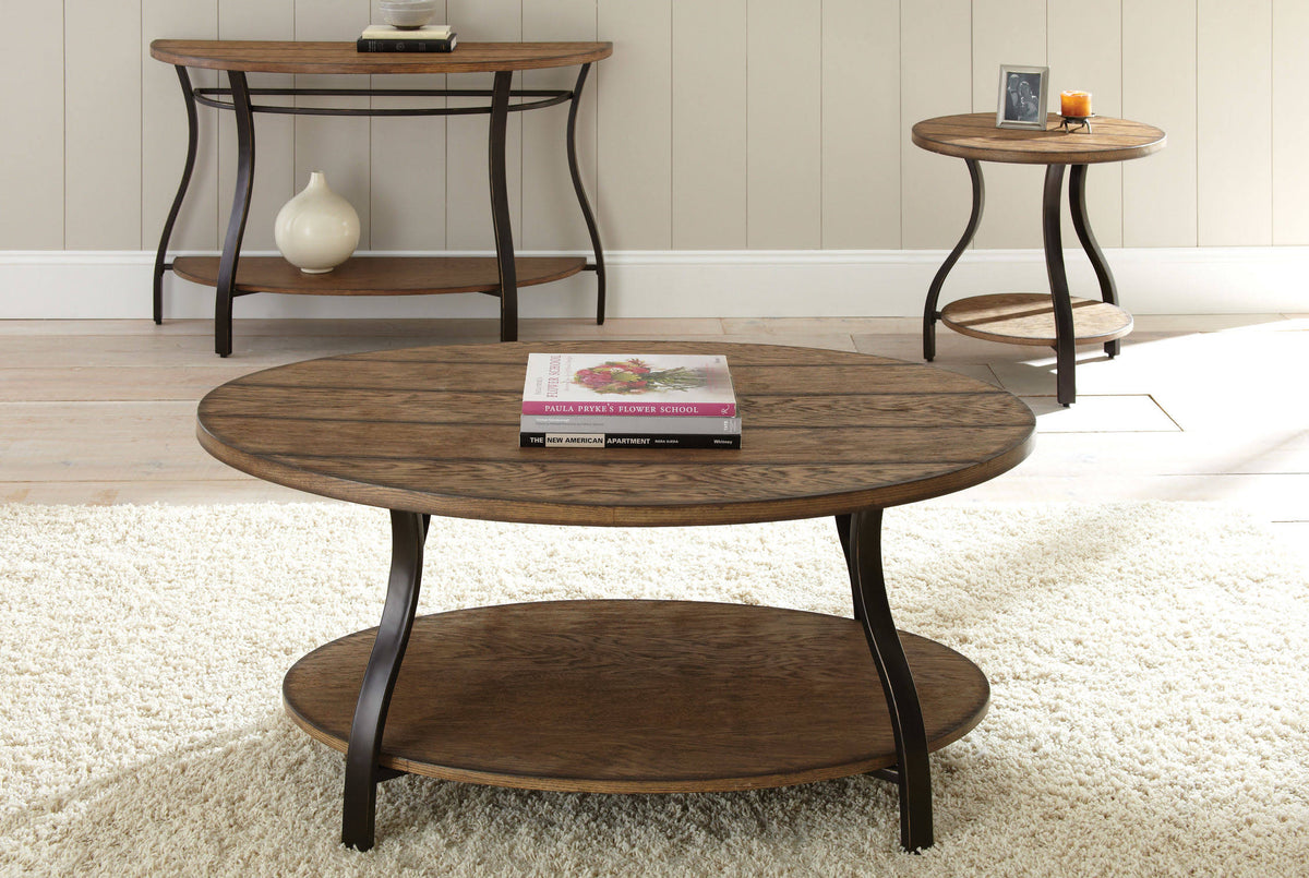 Oak End Table A28431