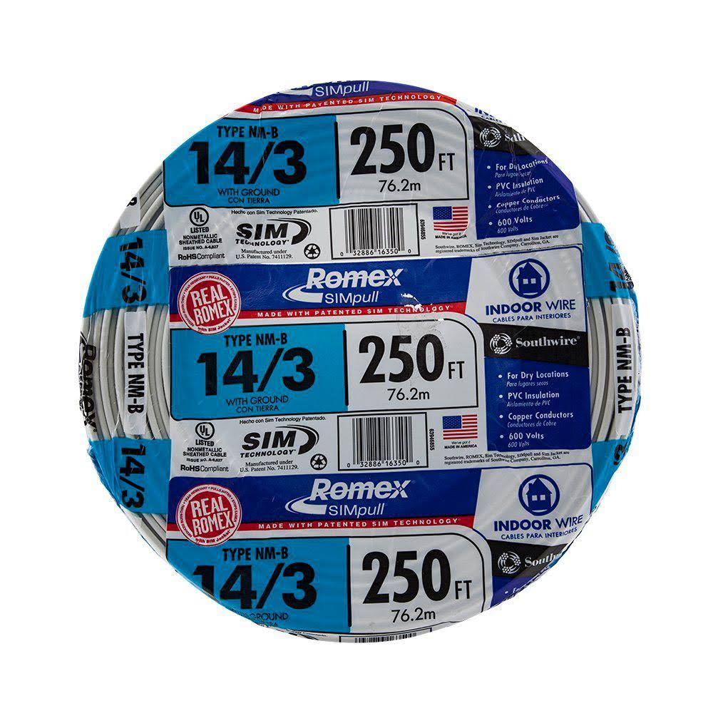 14/3 Nm-b Indoor Electrical Copper Wire S9657