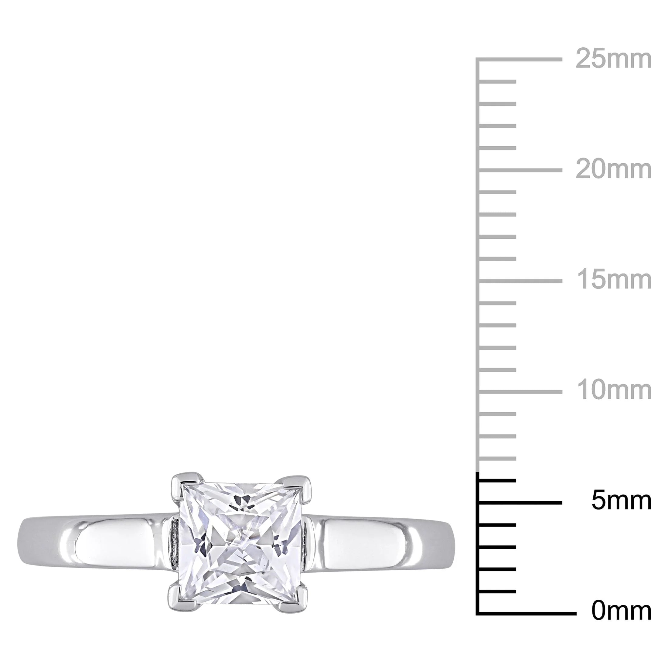 10kt White Gold Solitaire Engagement Ring F759565