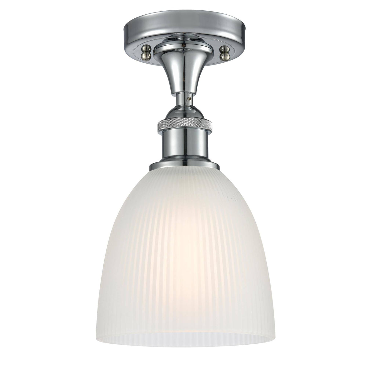 Oil Rubbed Bronze Castile 1 Light Semi-Flush Mount Y16293
