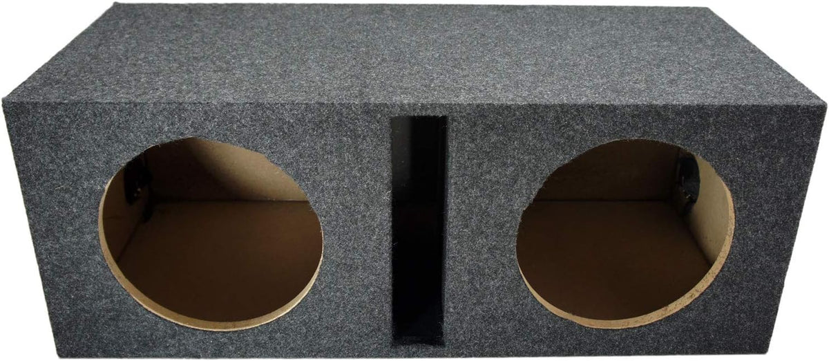 Dual 10" Vented Subwoofer Sub Box Ported Enclosure 5/8" MDF R1014