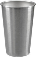 16 oz Stainless Steel Pint in Black/Blue/Silver C30994