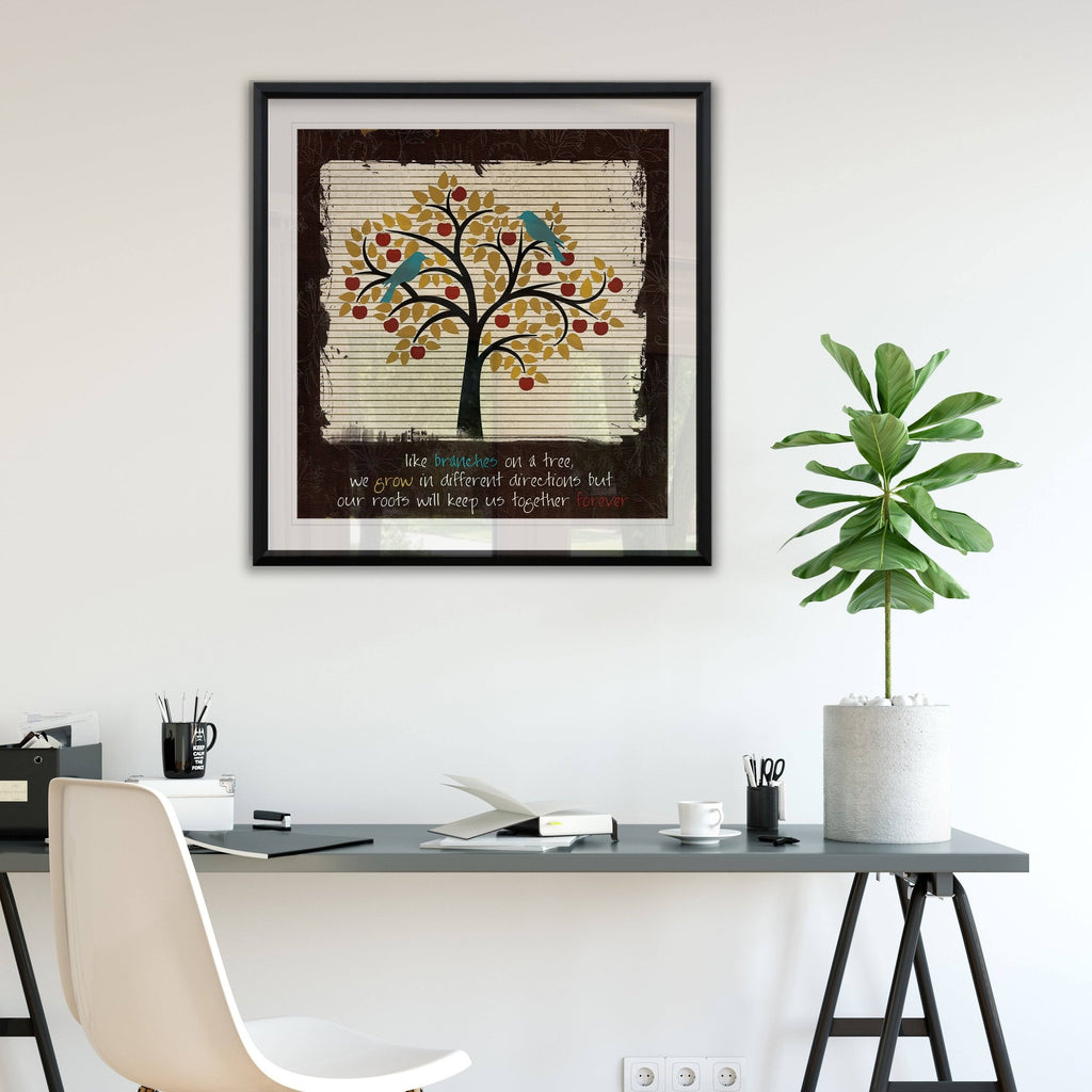 Framed Giclee Print 32x32 T134
