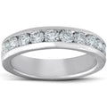 Platinum 1ct Channel Set Diamond Wedding Ring C402623