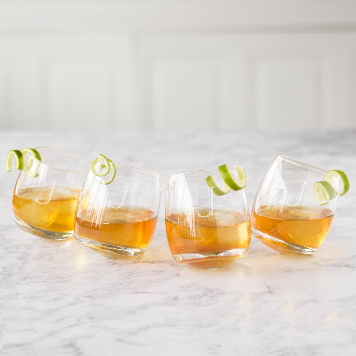 Set of 4 Whiskey Glasses G2763