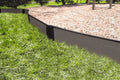 Curved Playground Border, 64 Feet / 1 inch / Weathered Wood J3859