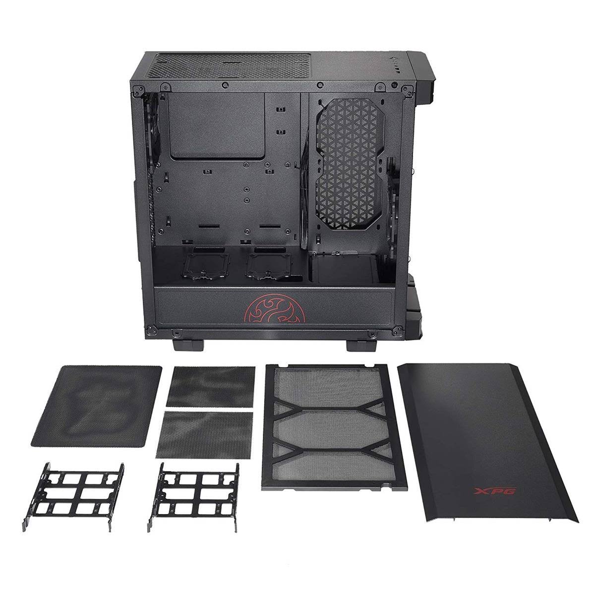 Black ATX Mid-Tower Case J399860