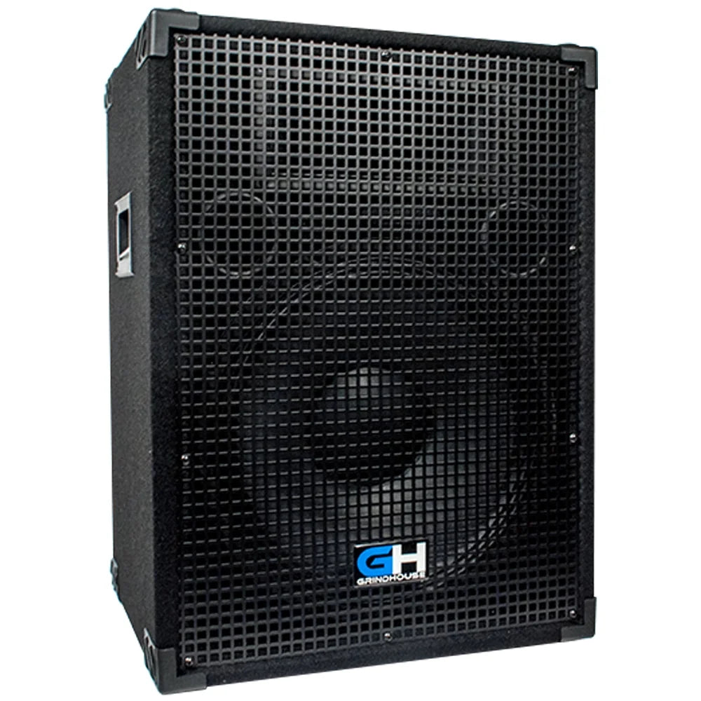 Pair of Passive 15 Inch 2-Way Loudspeaker Cabinets, 800 Watt Full Range Speakers I99328