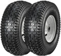 2-Pack 13x5.00-6 2PLY Turf Mower Tractor Tire with Yellow Rim D6684