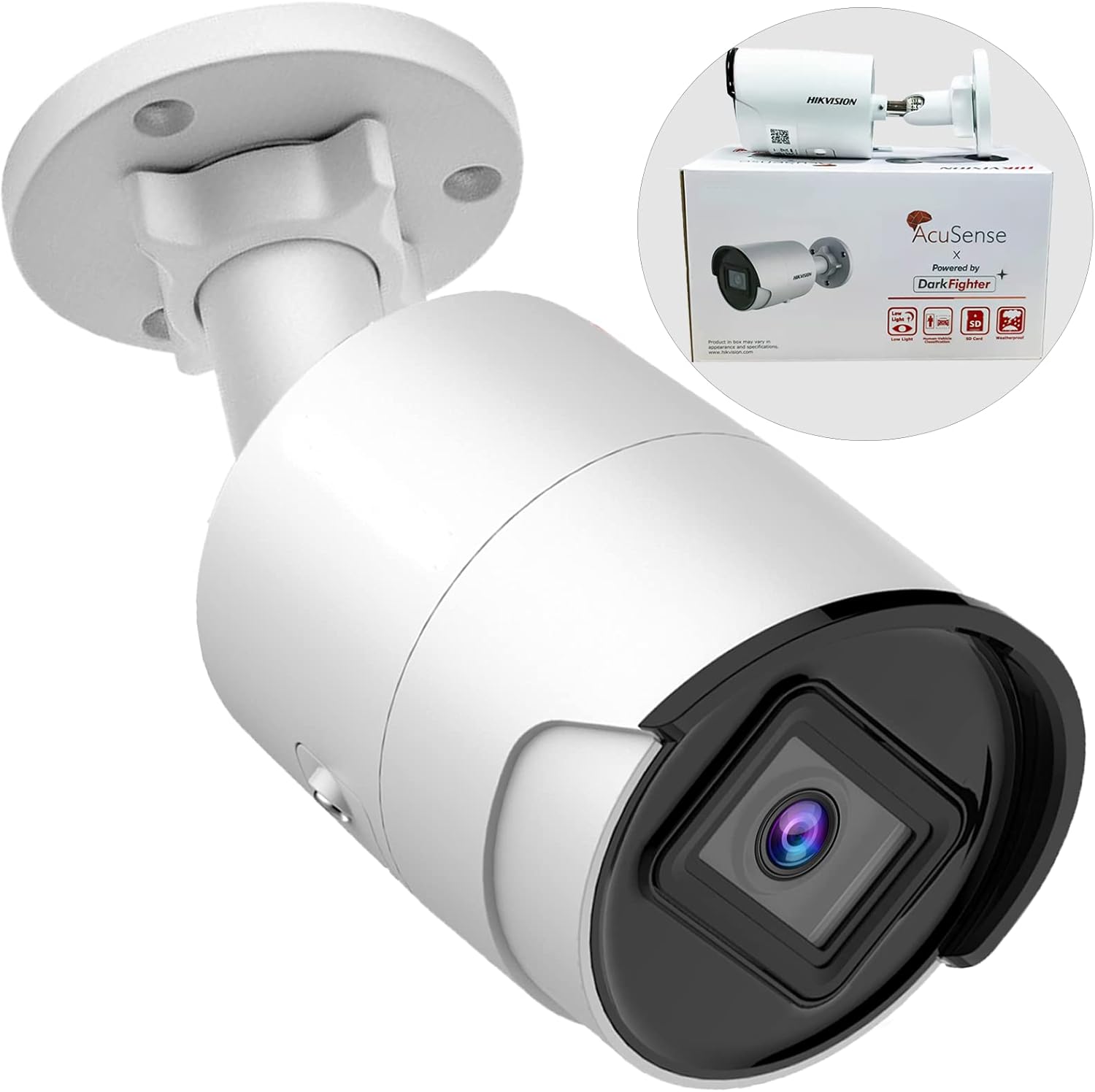 4MP PoE Bullet IP Camera with 130ft Night Vision O3095