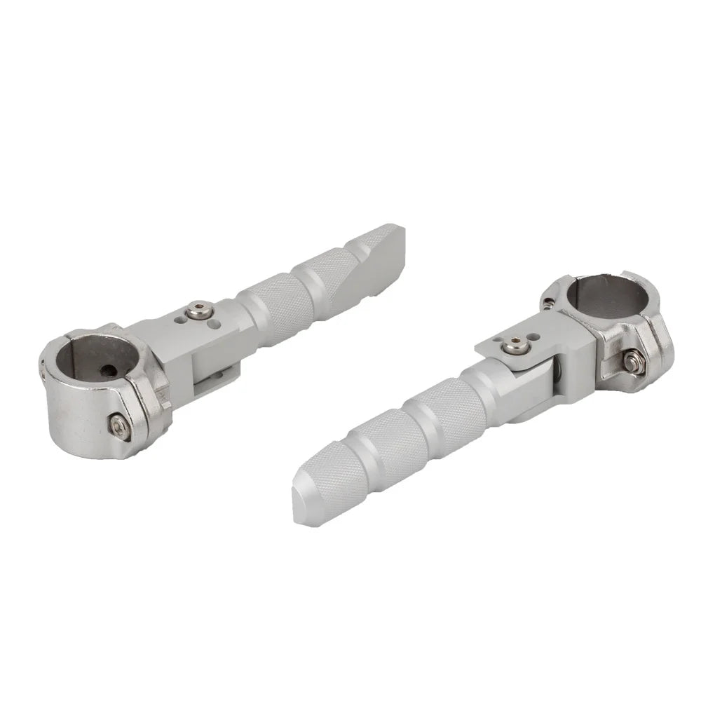 Universal Motorcycle 360 Rotatable Highway Crash Bar Foot Pegs Q580754